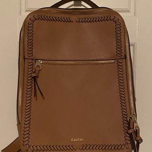 Calpak leather backpack